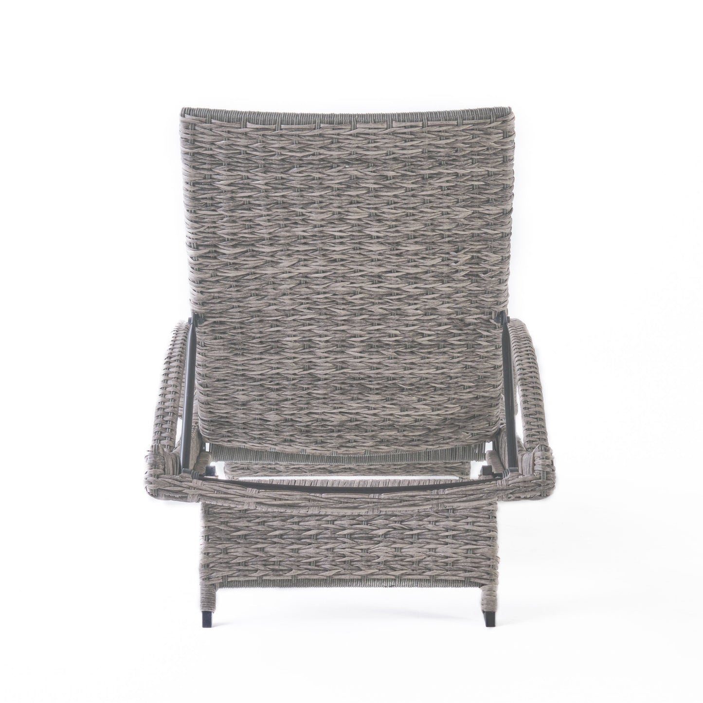Crete Wicker Chaise Lounge