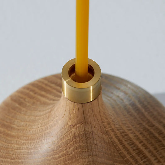 Oak Candle Holder