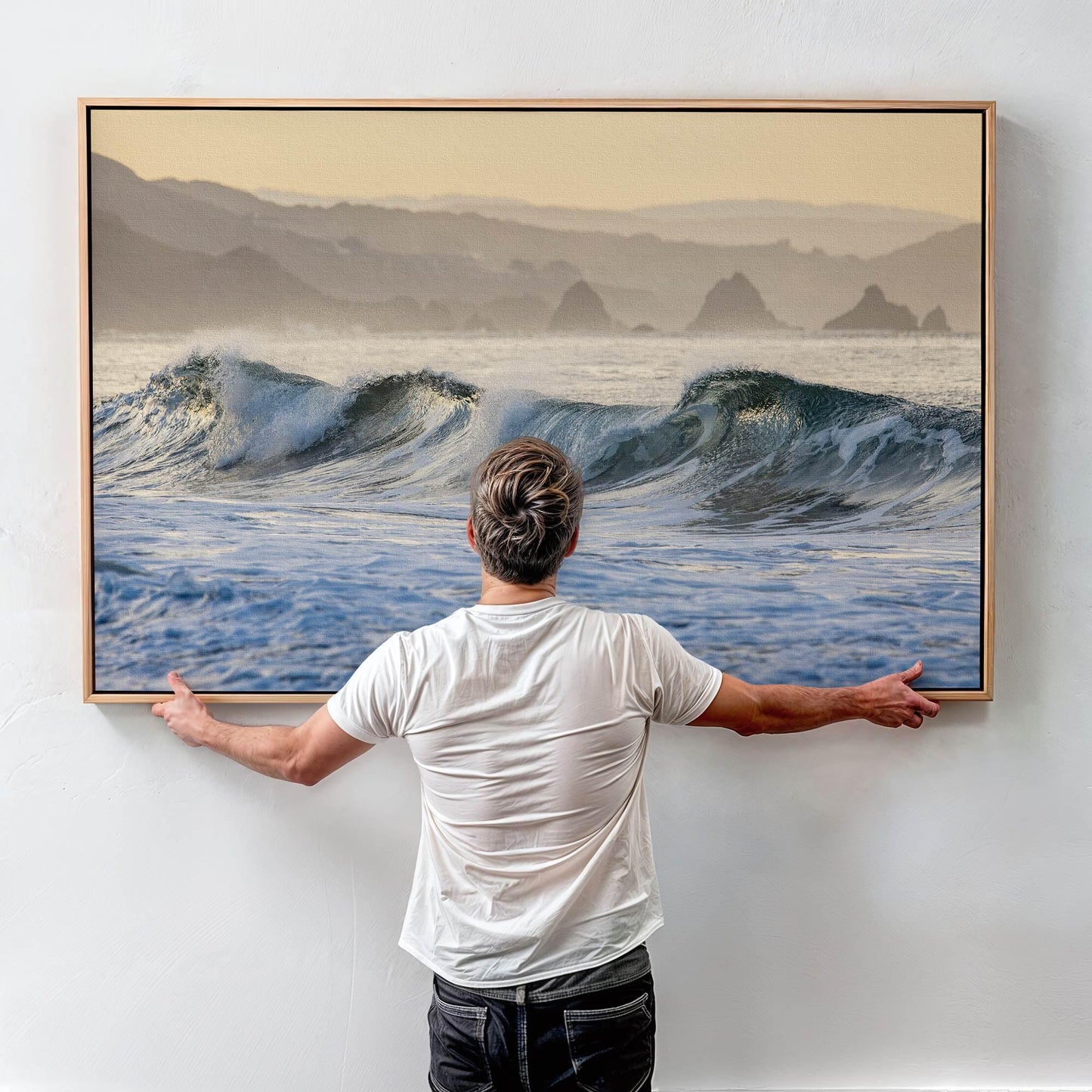 Sunset Swell Canvas