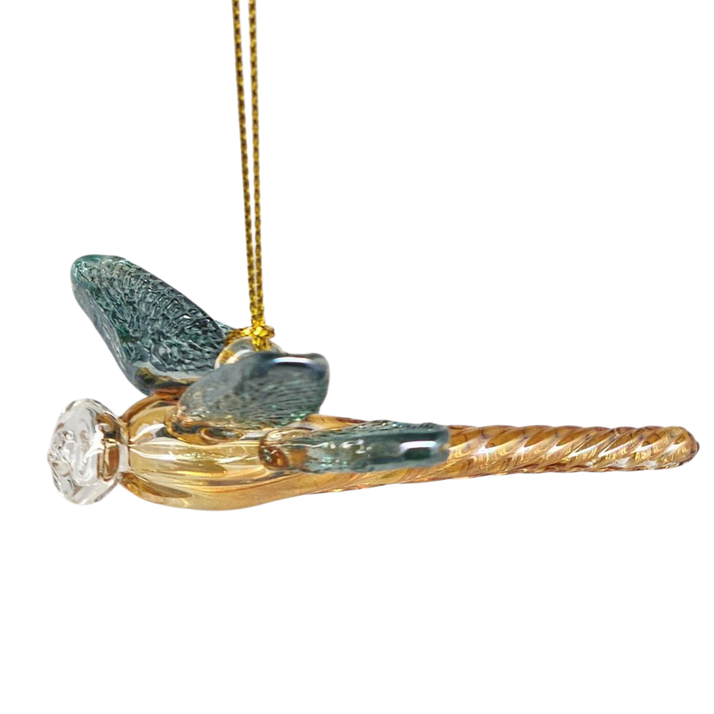 Egyptian Glass Dragon Fly - Green Wings