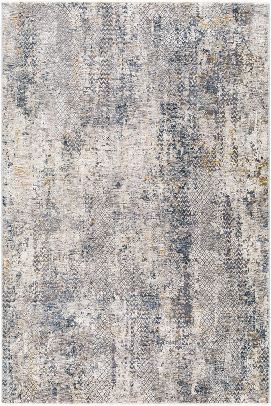 Odell Abstract Luxe Fringe Rug