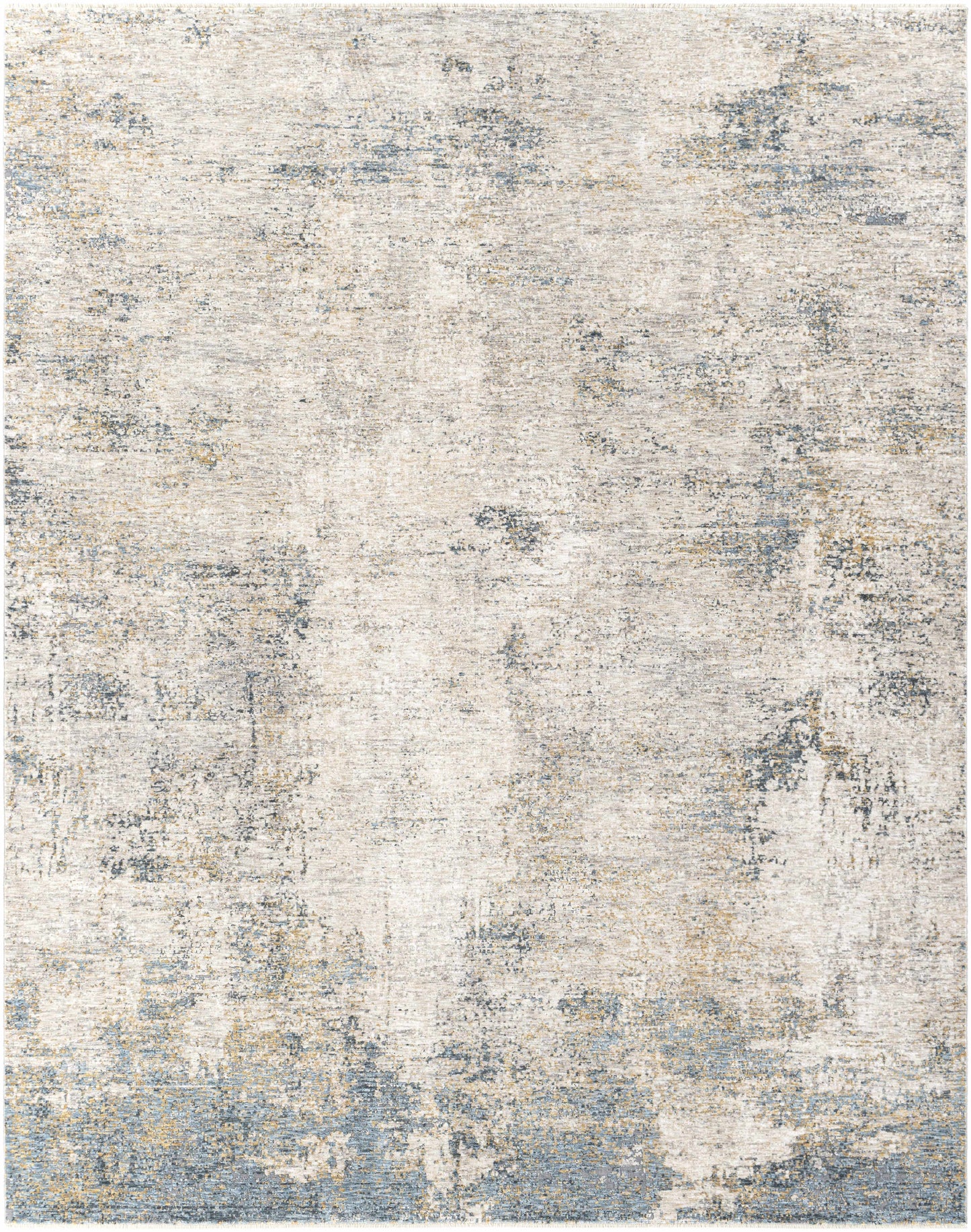 Odell Abstract Luxe Fringe Rug
