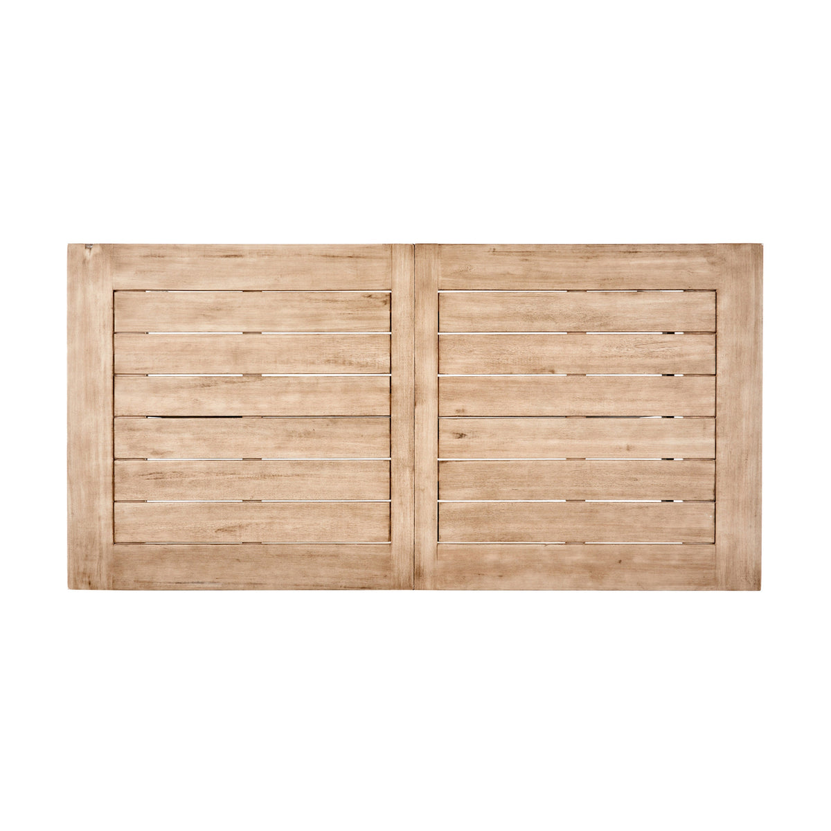 Bettina Dining Table with Slat Panel Design