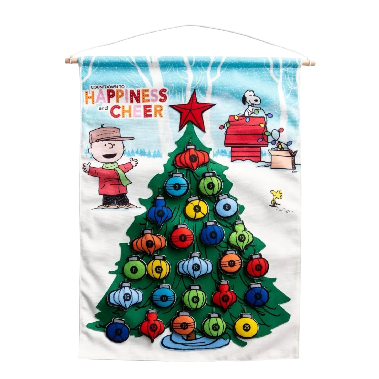 Peanuts Happiness and Cheer - Christmas Countdown