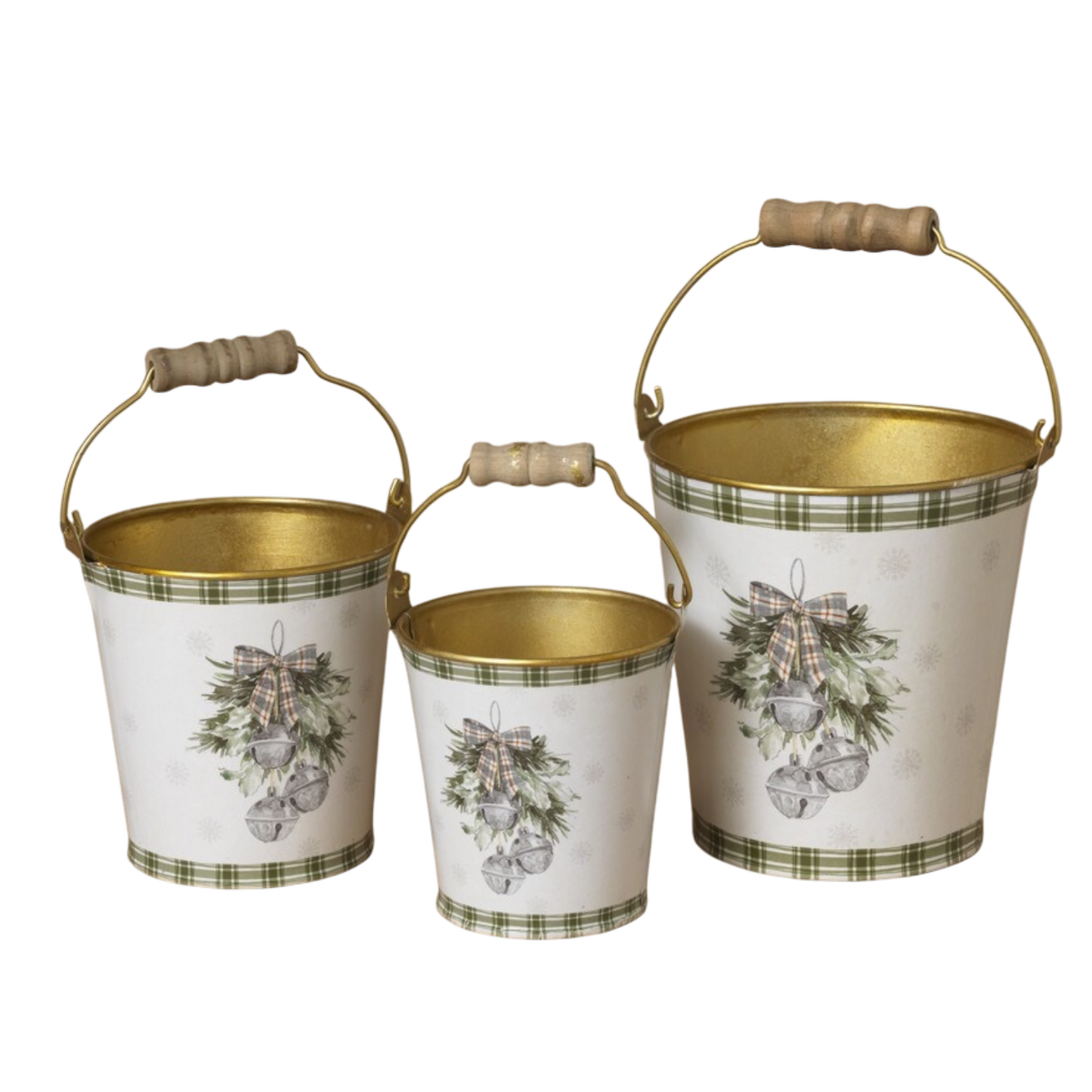 Silver Bells Holiday Pail -