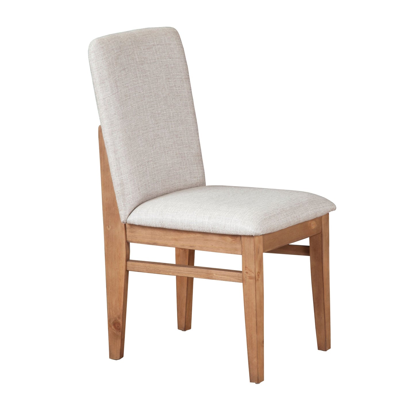 Olejo Side Chairs in Natural color featuring a sleek design and comfortable upholstery for dining.