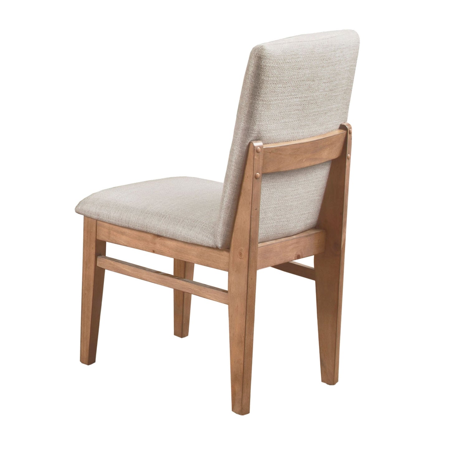 Olejo Side Chairs in natural finish showcasing a stylish design for dining room elegance and comfort.