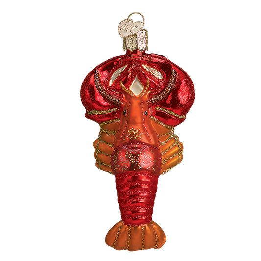 Lobster Glass Ornament