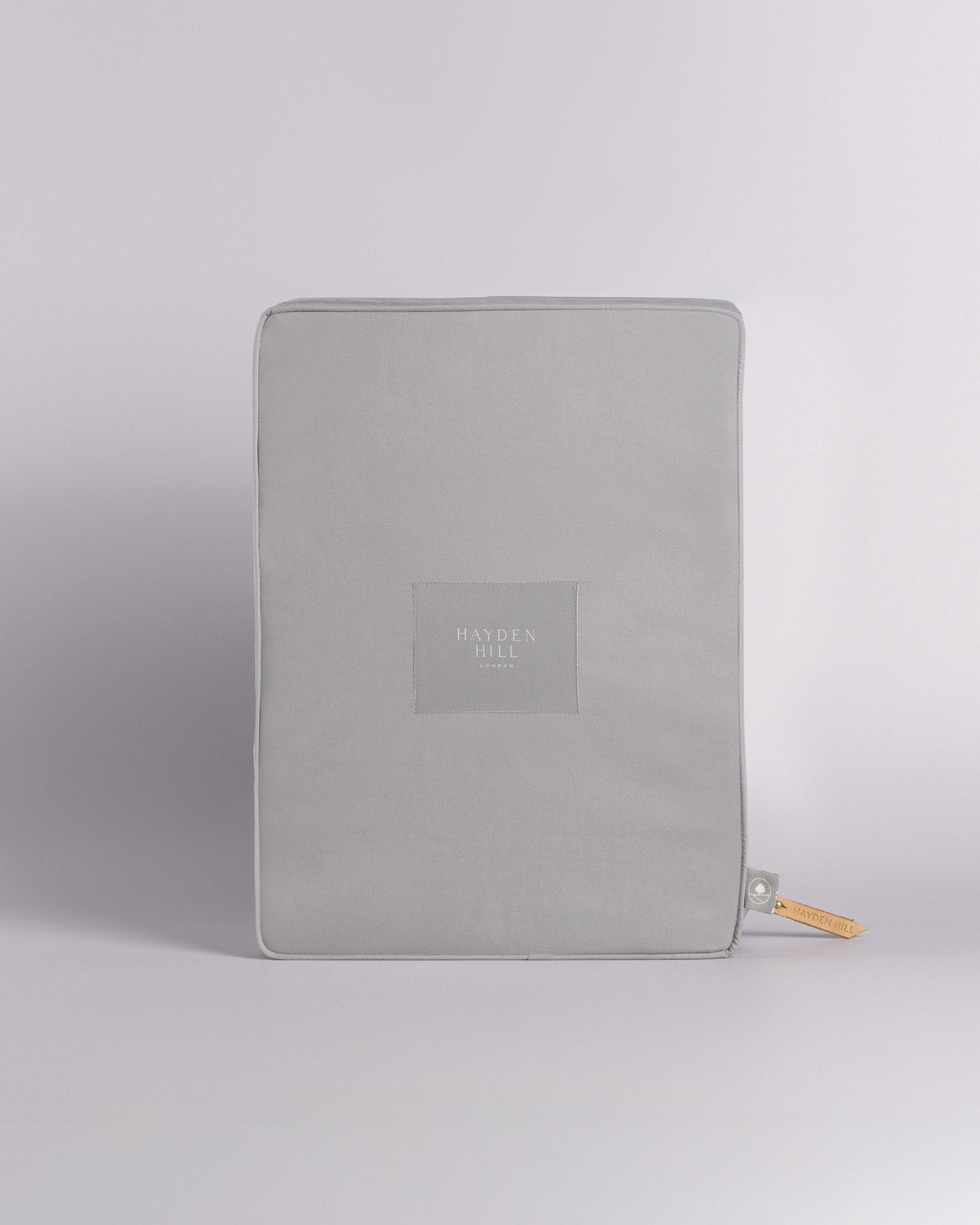 Large Organic Cotton Storage Bag in Gray