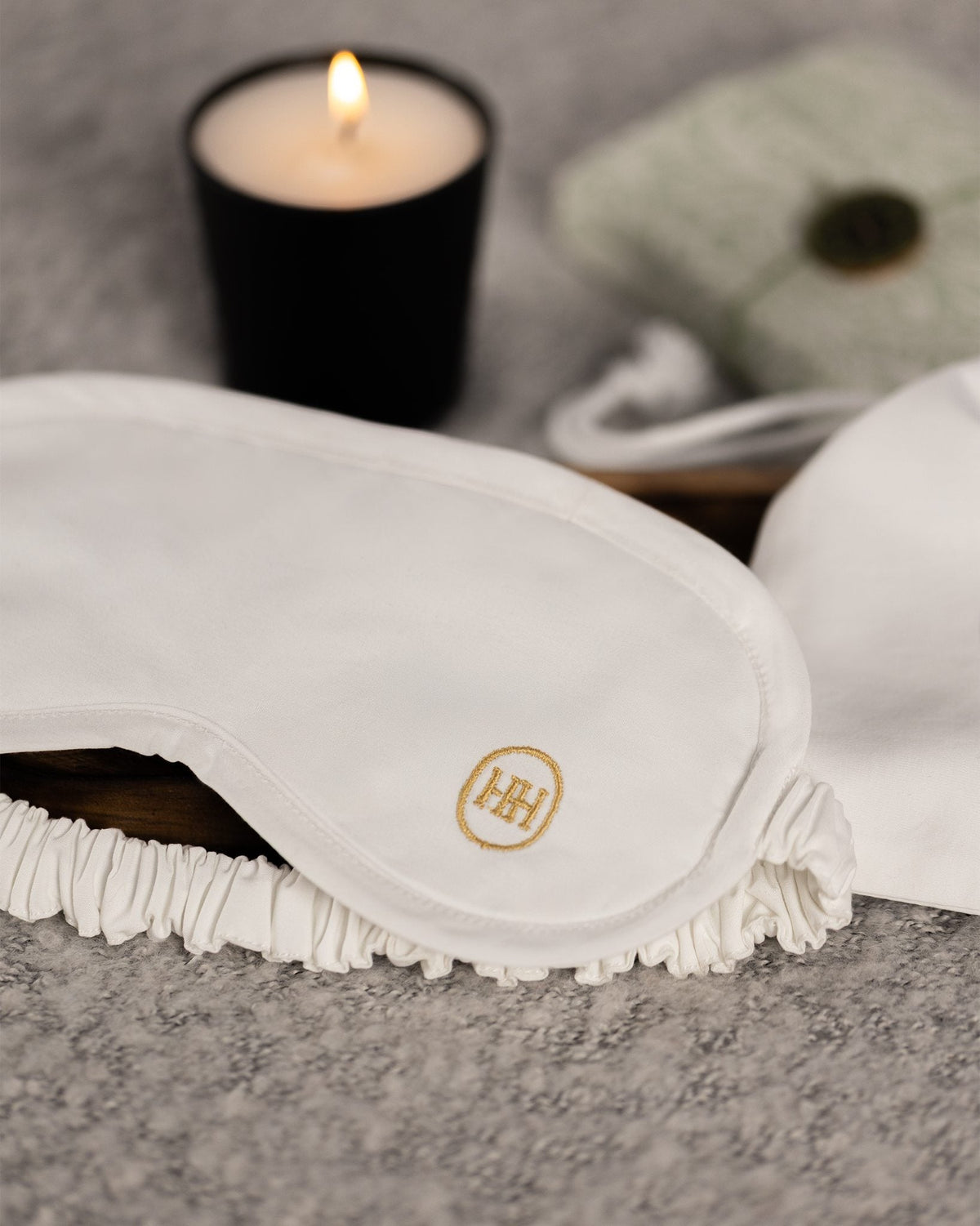 Organic Cotton Eye Mask with Pouch