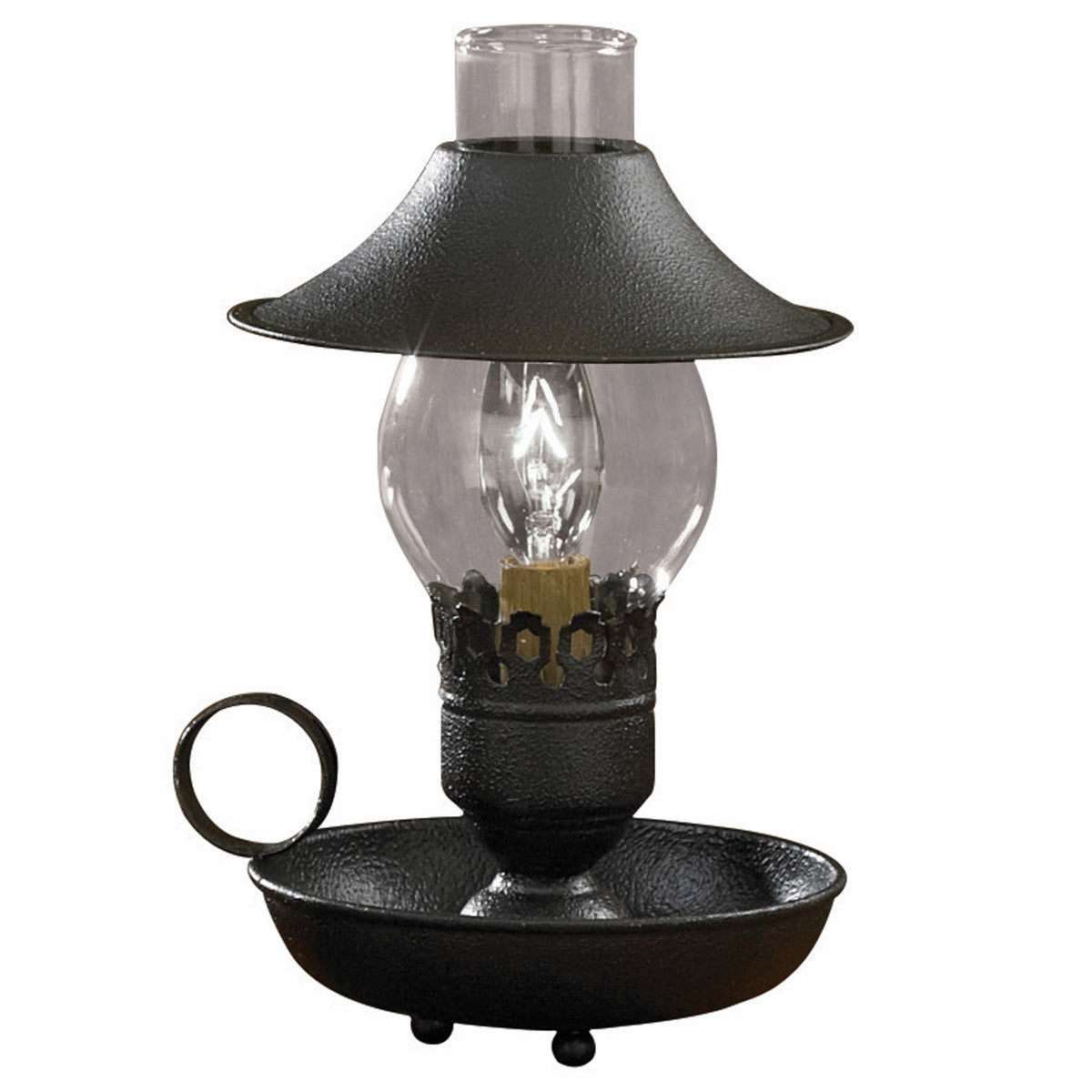 Chamber Lamp With Shade - Black