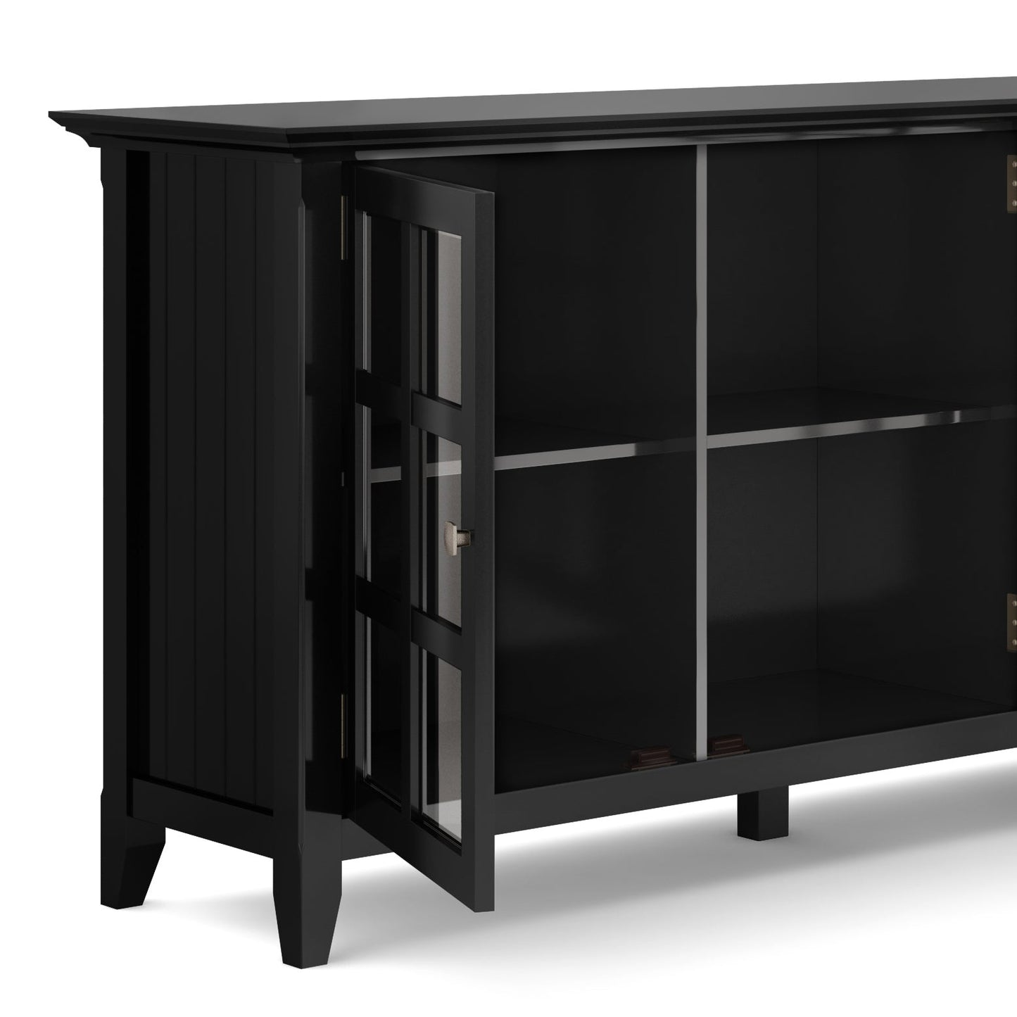 Acadian 62 Inch Wide Solid Wood Wide Storage Cabinet