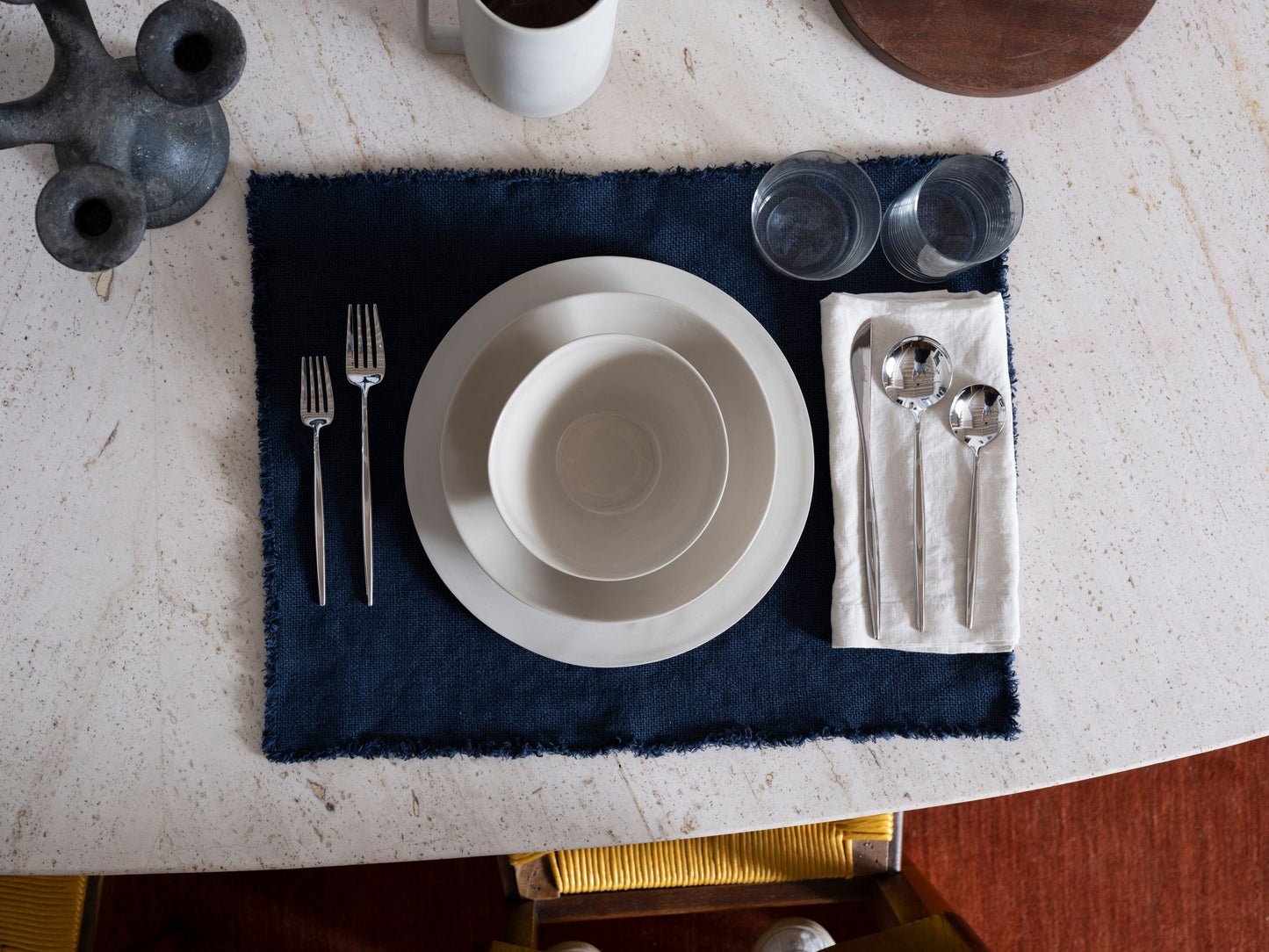 Handblown Tumbler-Topaz