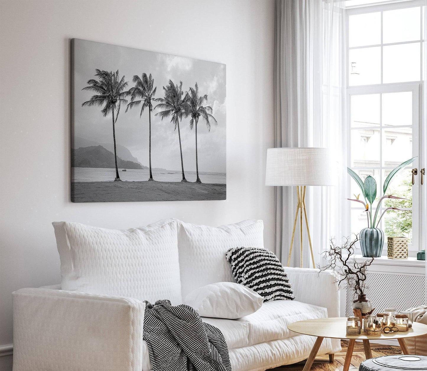 Hawaii Palms - Large Canvas