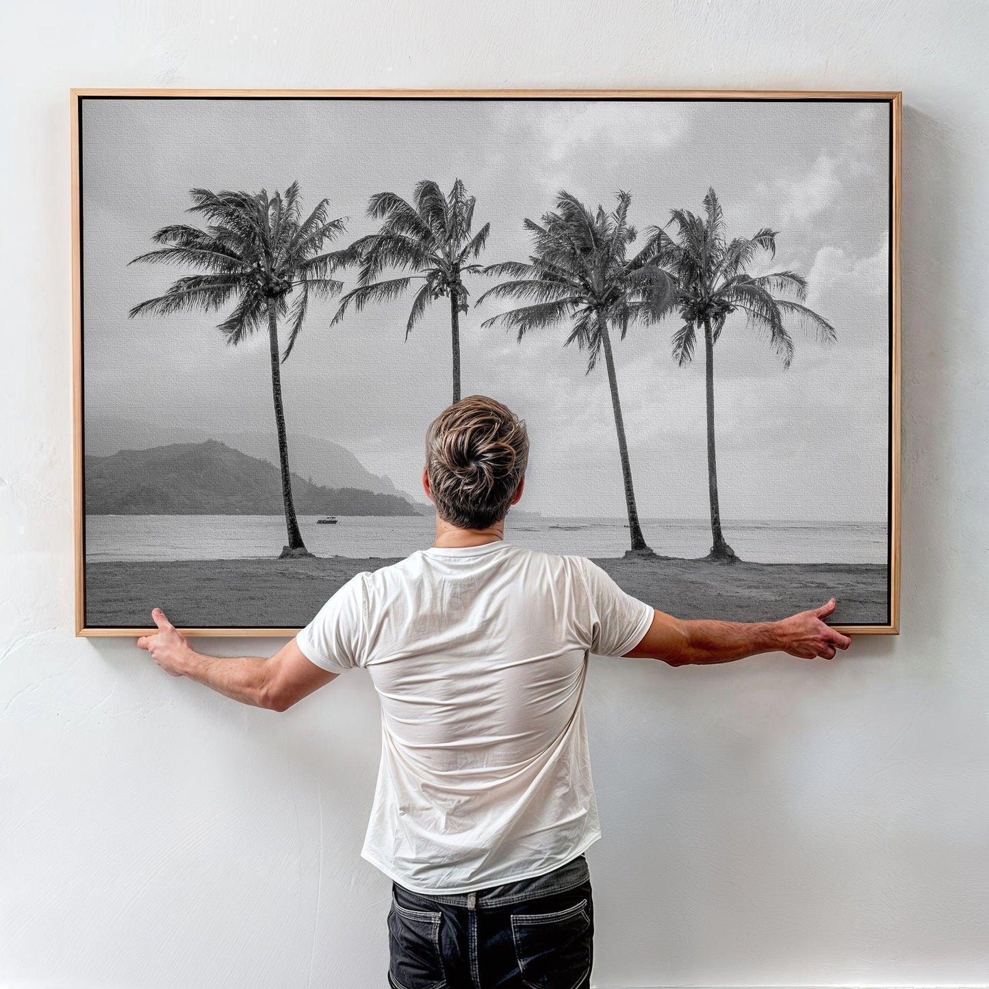 Hawaii Palms - Large Canvas