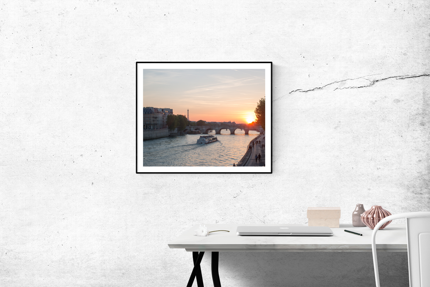 Sunset on the Seine