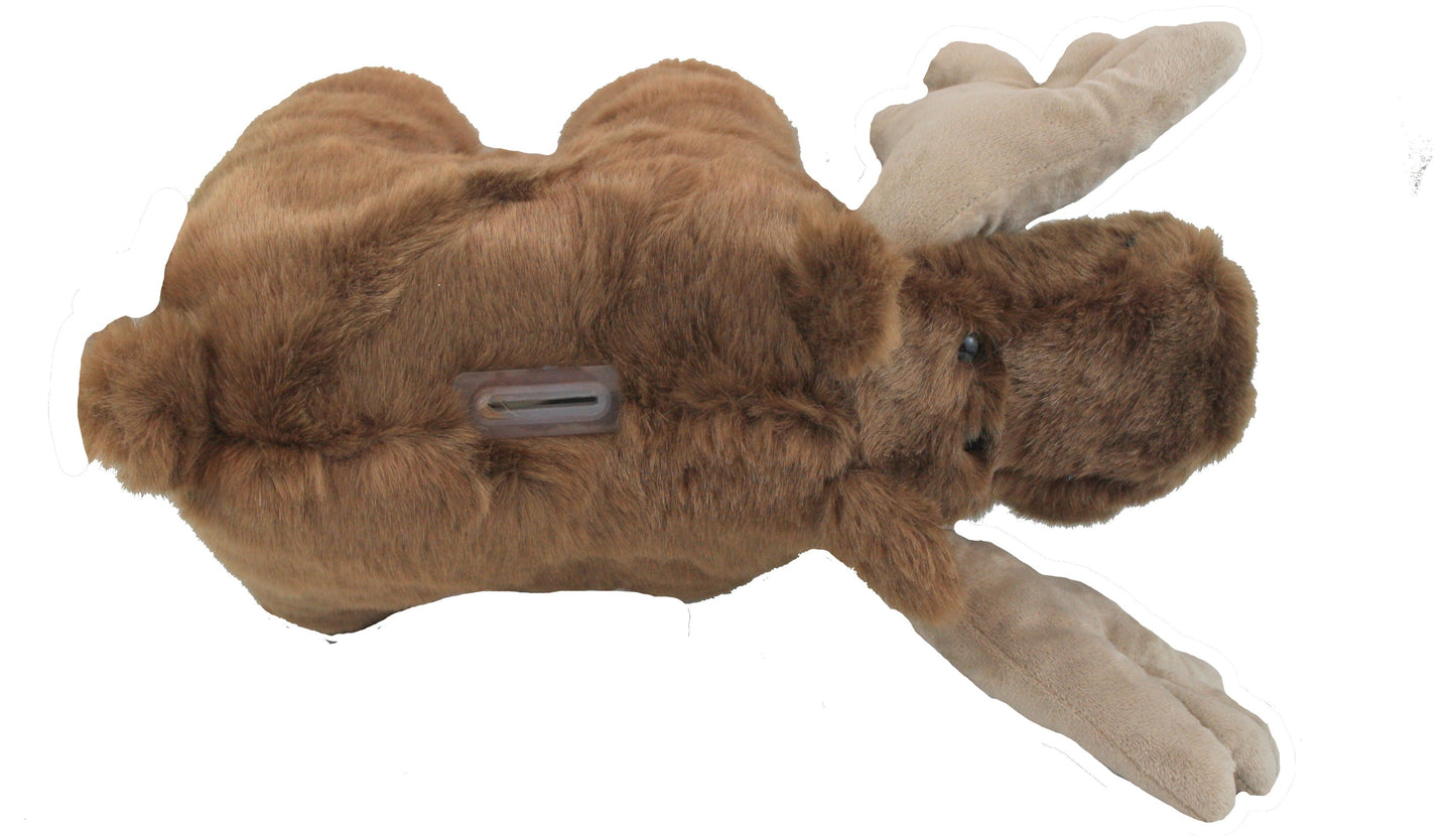 Moose Plush Coin Bank