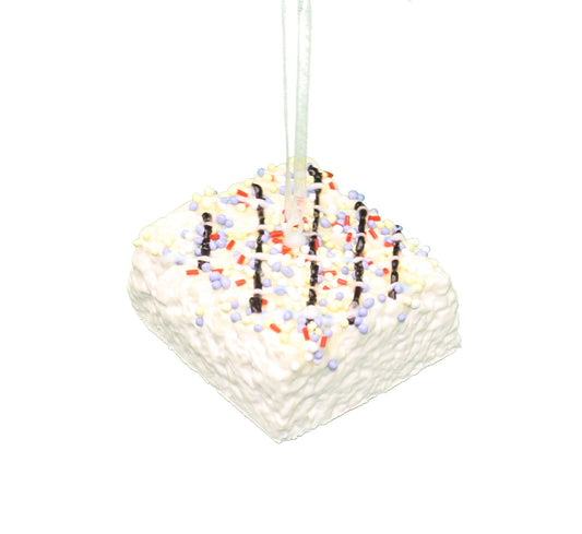 Foam Rice Cereal Treat Ornaments -