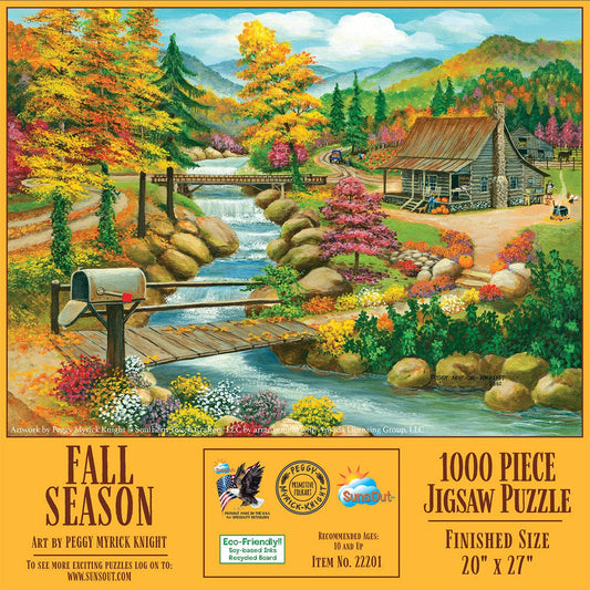 Fall Season 1000 Piece Jigsaw Puzzle