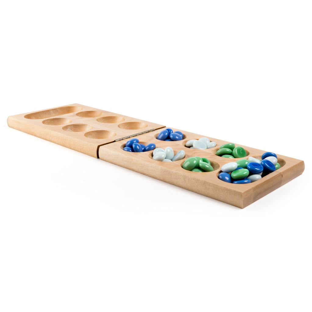 Solid wood Folding Mancala