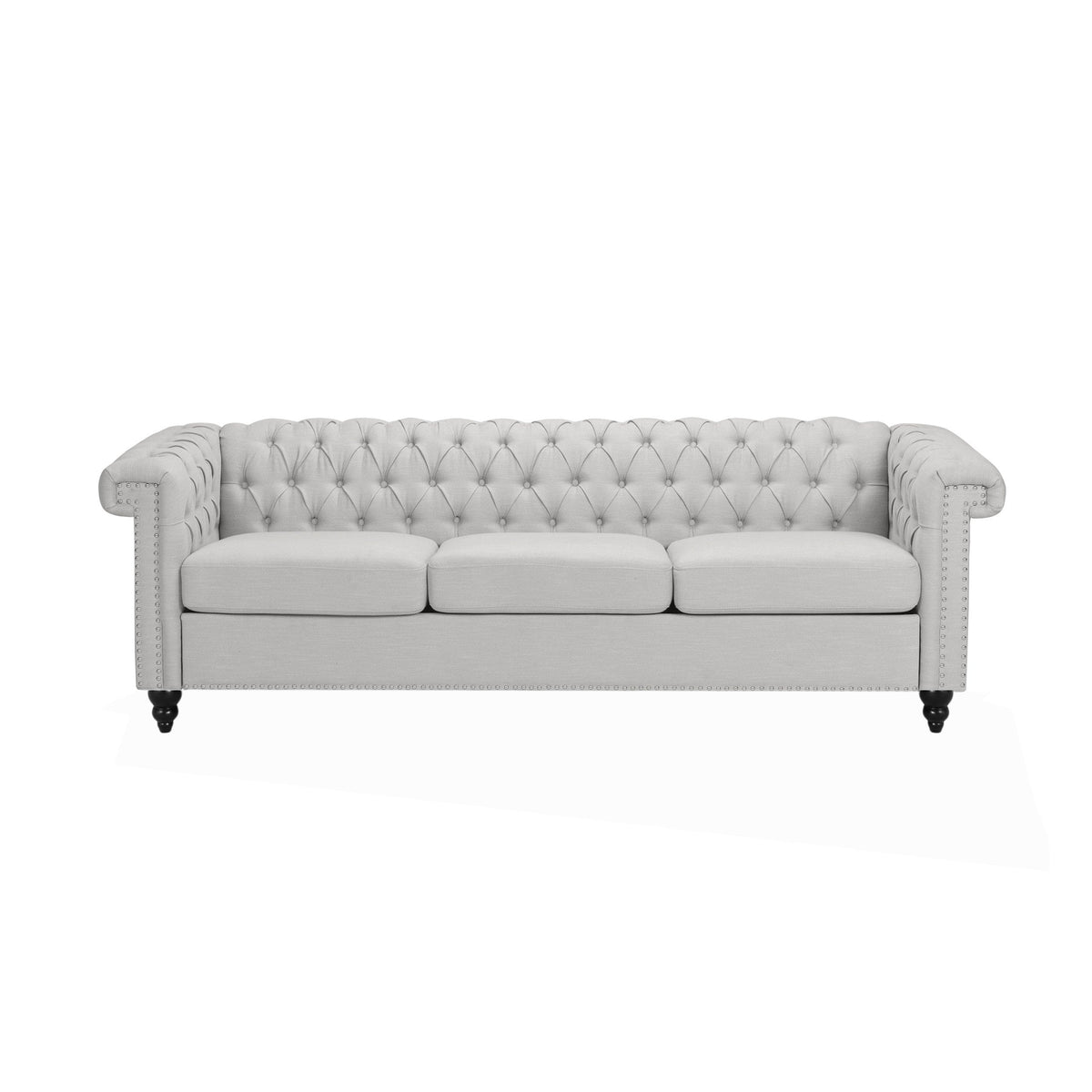 Chesterfield-Style 3 Seater Sofa