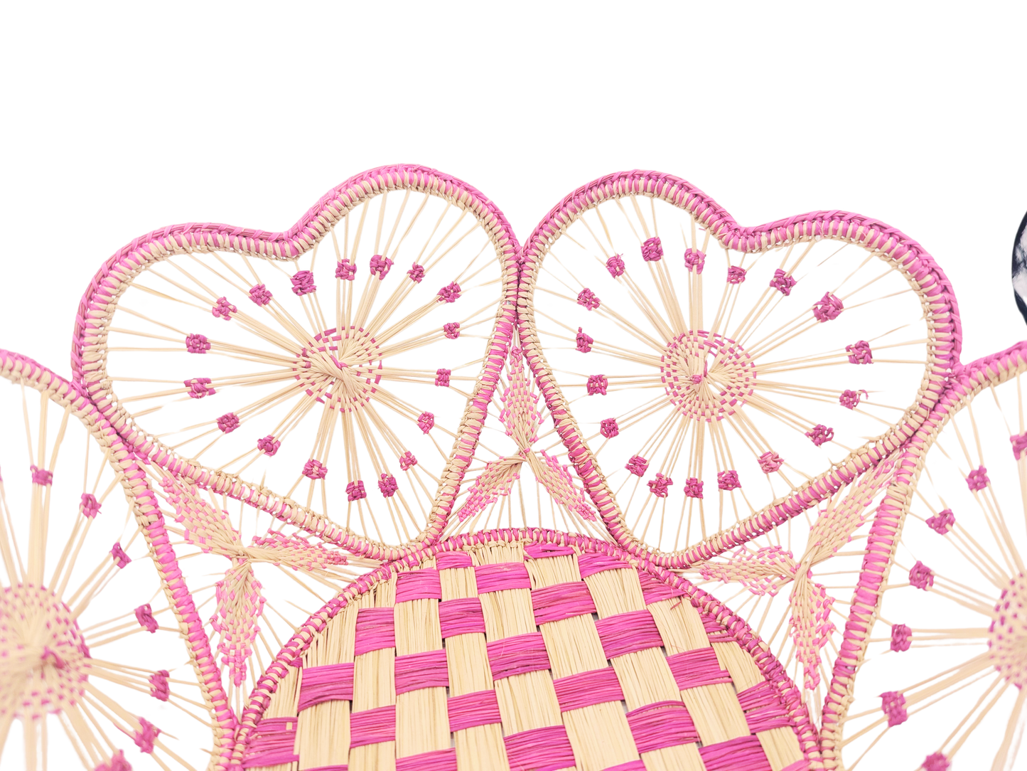 Heartfelt Handwoven Iraca Bread Basket