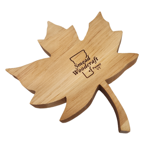 Maple Leaf - Wooden Cutting Board