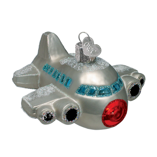 Old World Christmas Airplane