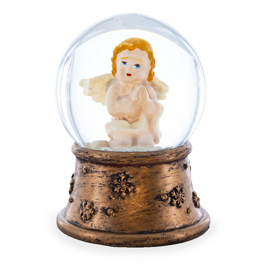 Golden Angel Mini Water Snow Globe