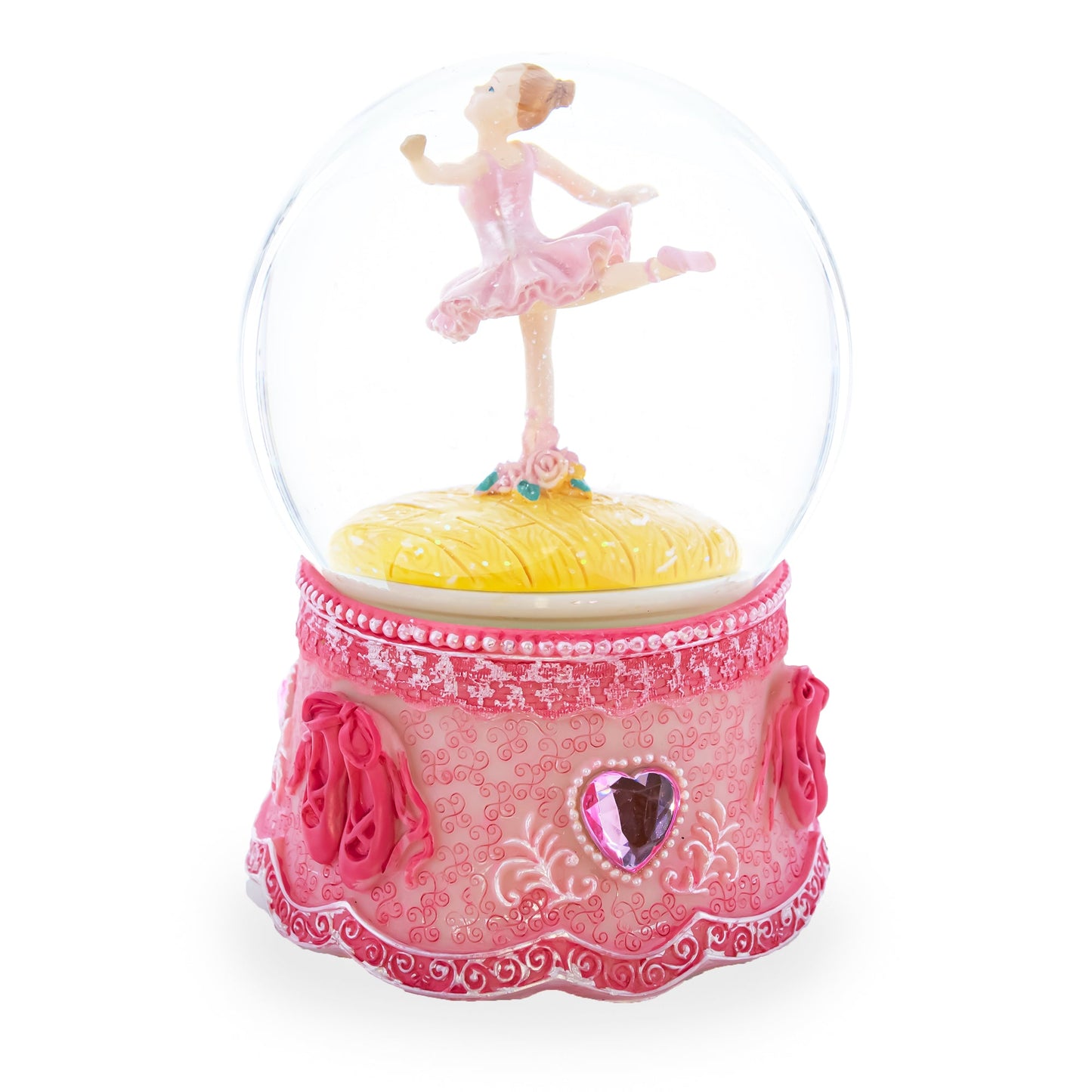 Ballerina in Spin Musical Water Snow Globe
