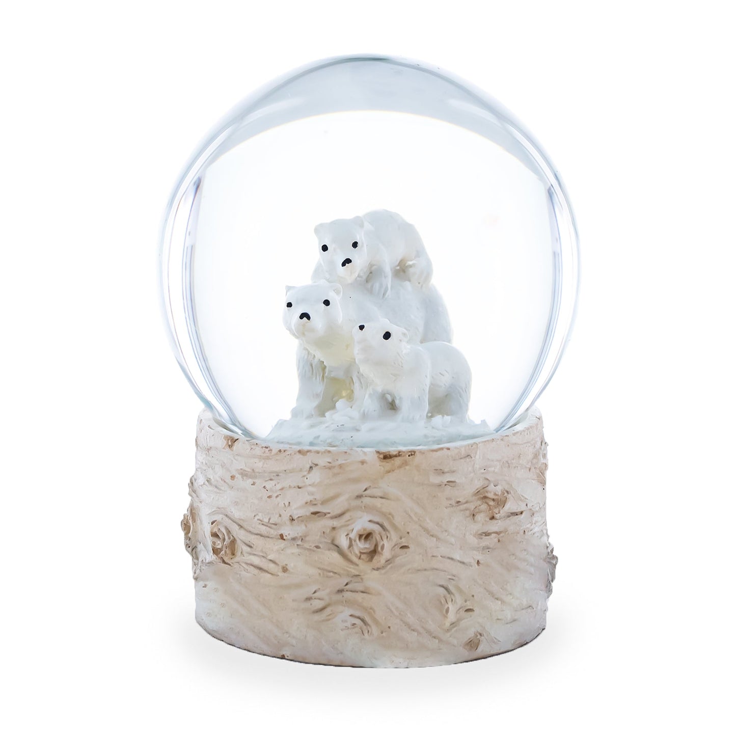 Polar Bears Mini Water Snow Globe