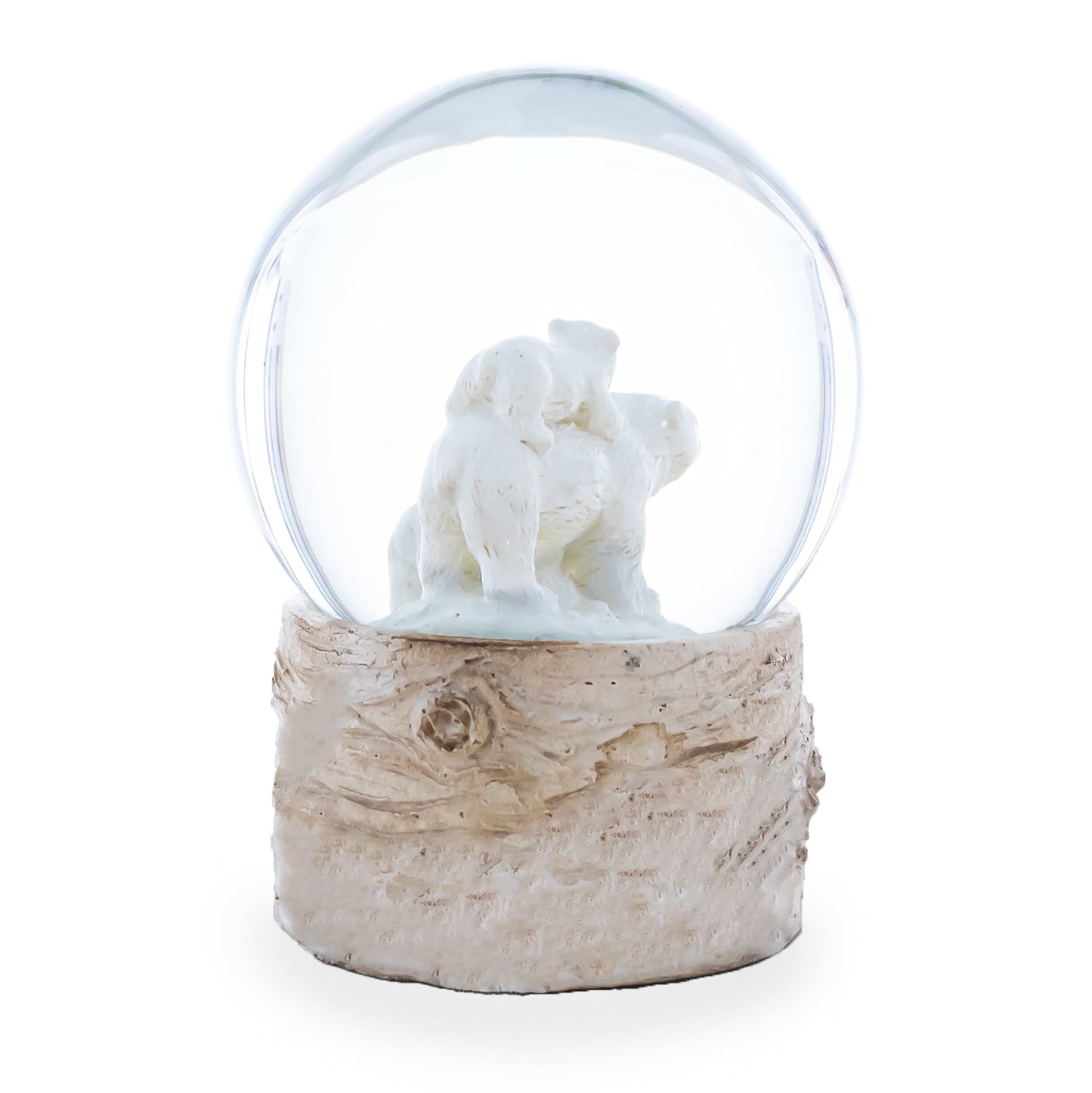 Polar Bears Mini Water Snow Globe