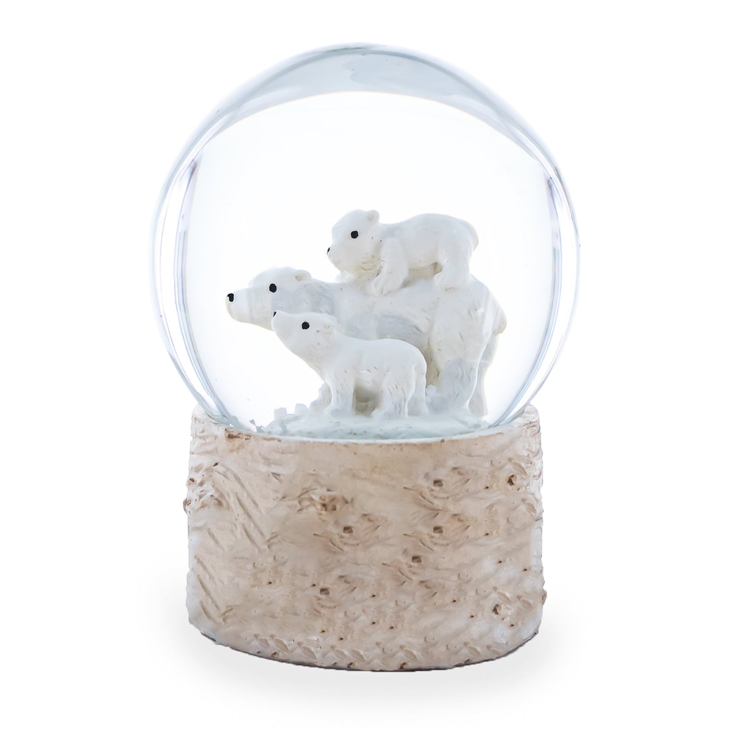 Polar Bears Mini Water Snow Globe