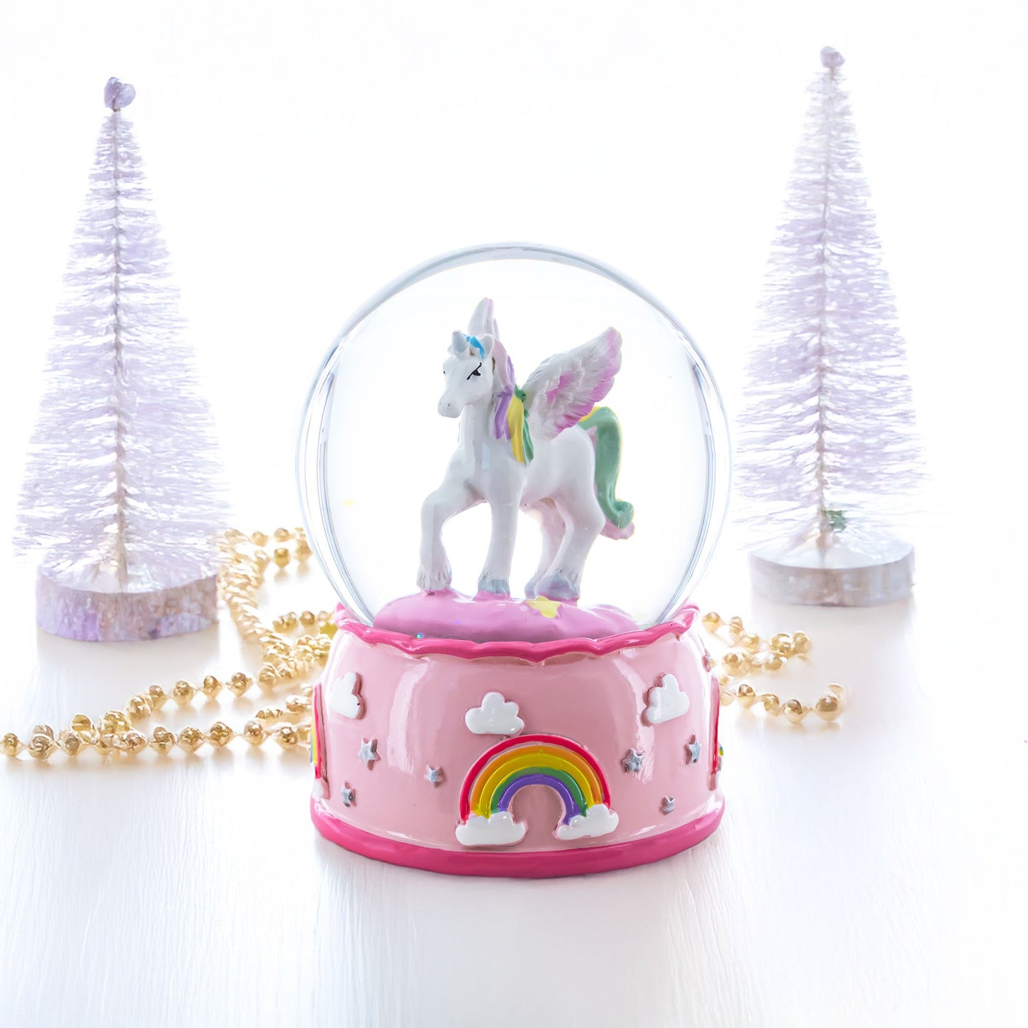 Rainbows Mini Water Snow Globe