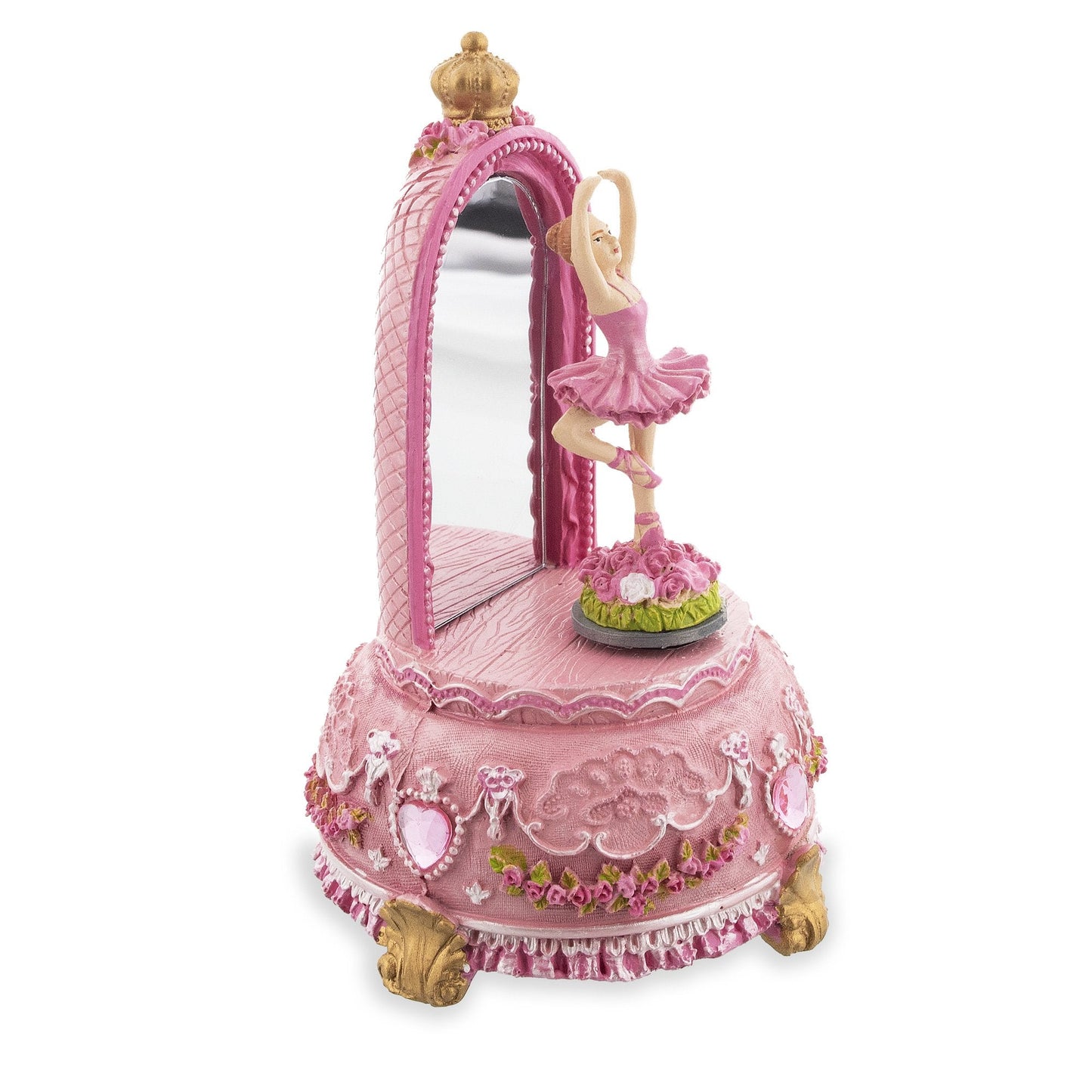 Dancing Ballerina Spinning Musical Figurine