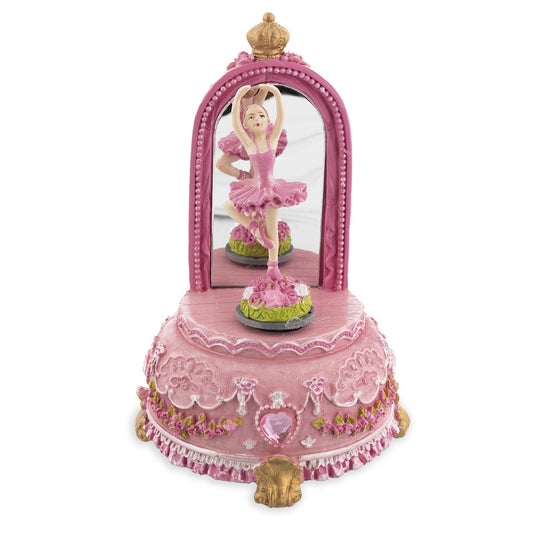 Dancing Ballerina Spinning Musical Figurine