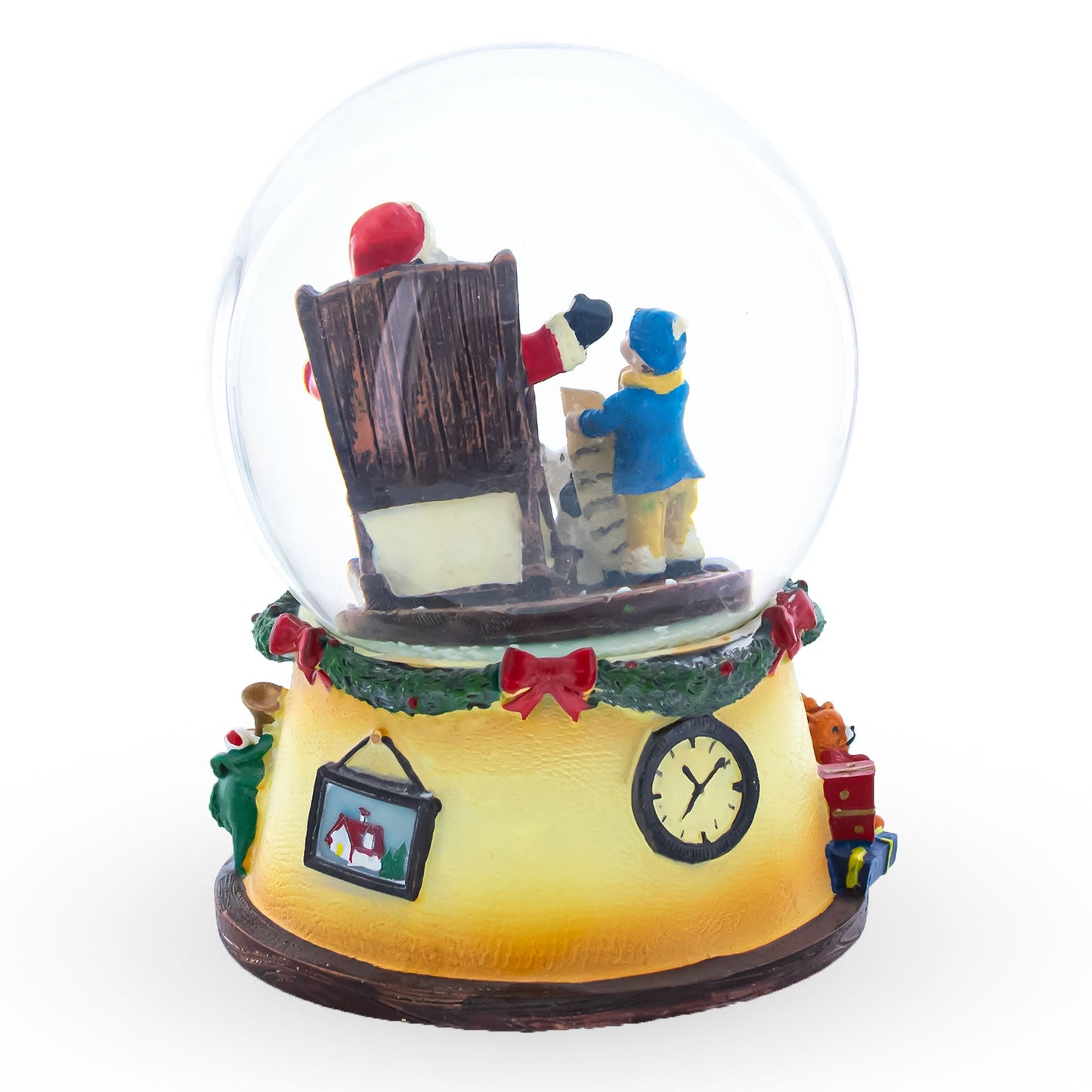 Gift List for Santa Musical Water Snow Globe