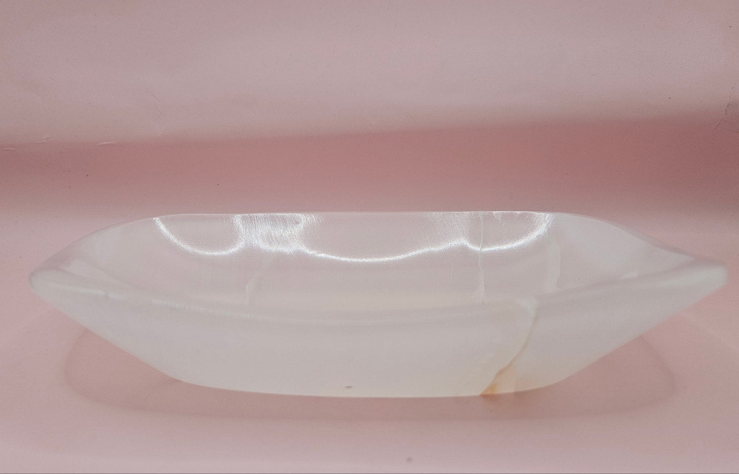 Polished White Onyx Dish – Stone Tray