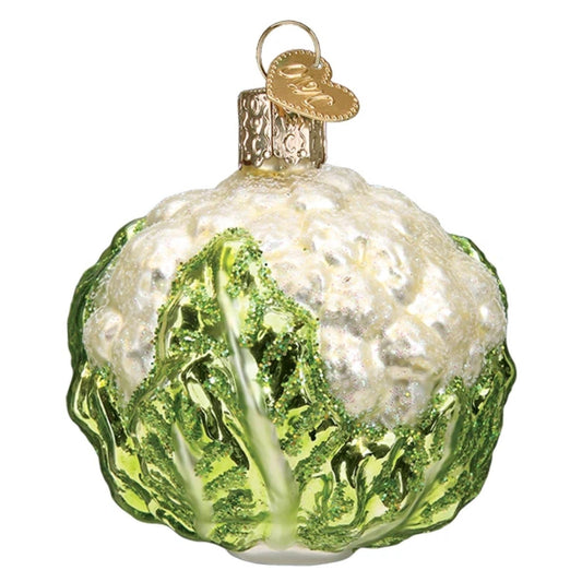 Cauliflower Glass Ornament