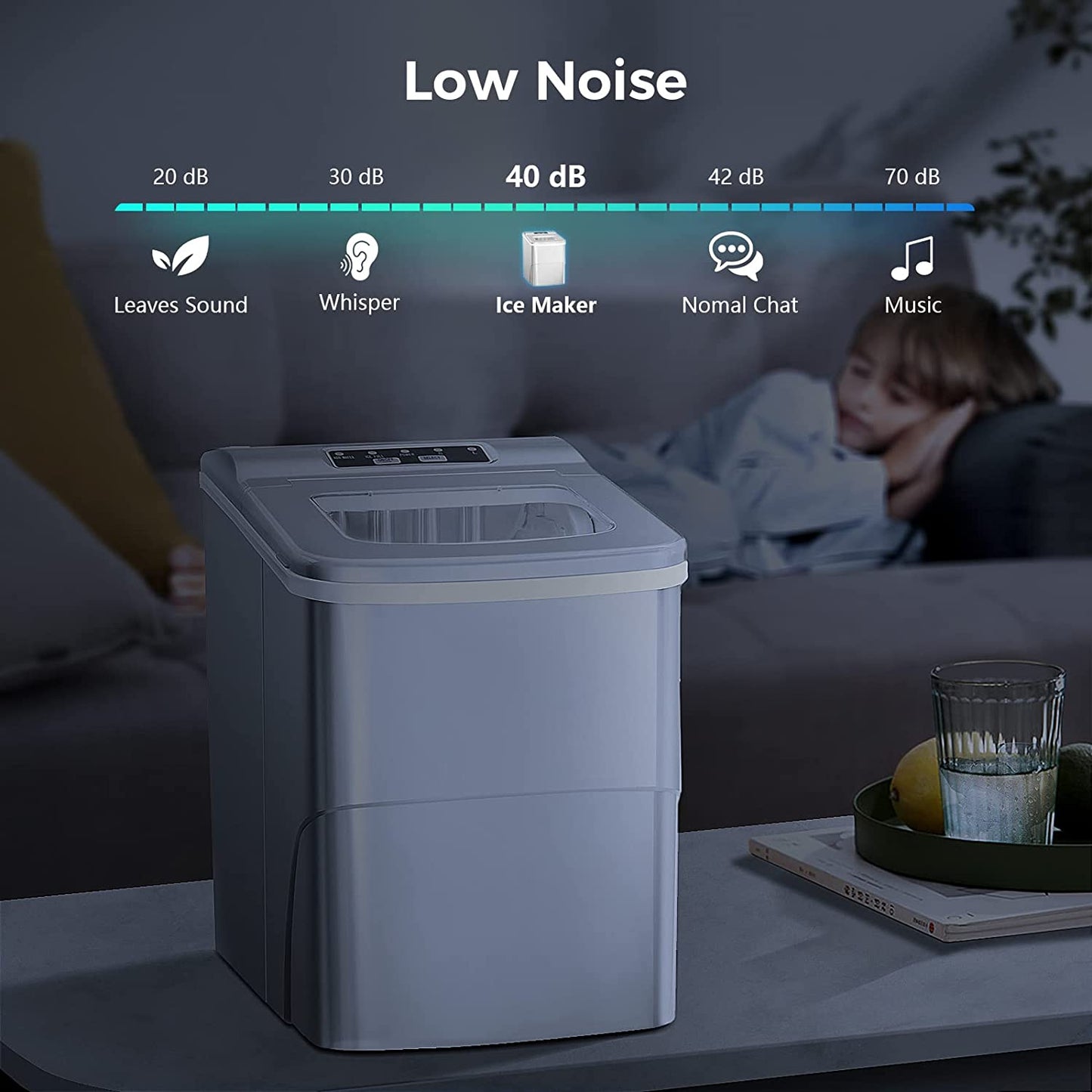 Portable Countertop Ice Maker Machine Z5876