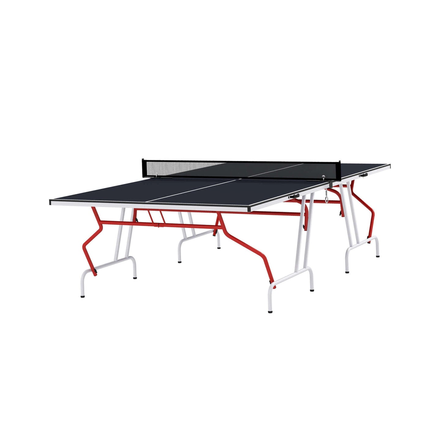 Portable Foldable Full Size Ping Pong Table Tennis Table With Net And Accessories (SAK64929)