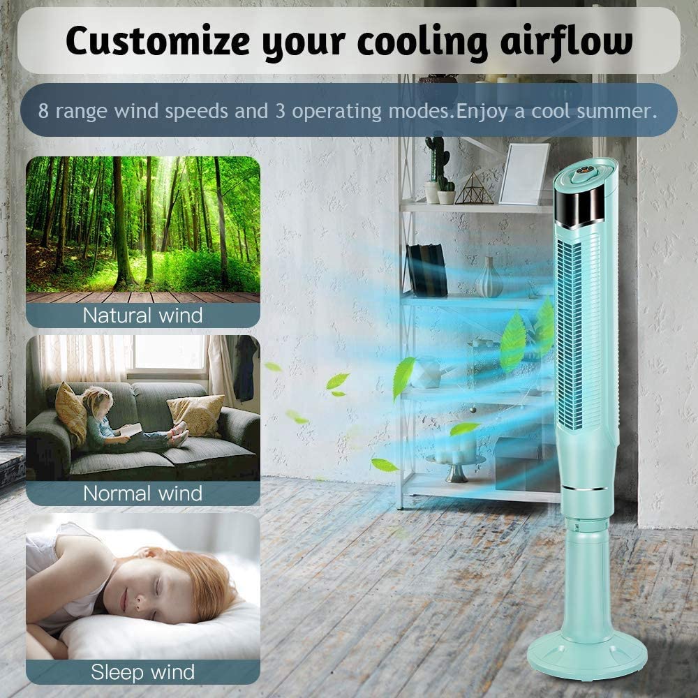 Portable Oscillating Tower Fan