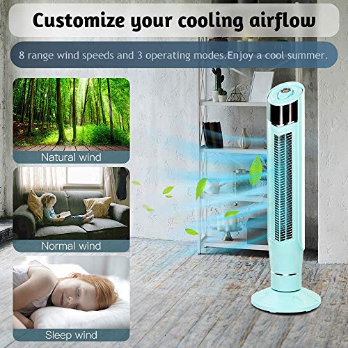 Portable Oscillating Tower Fan