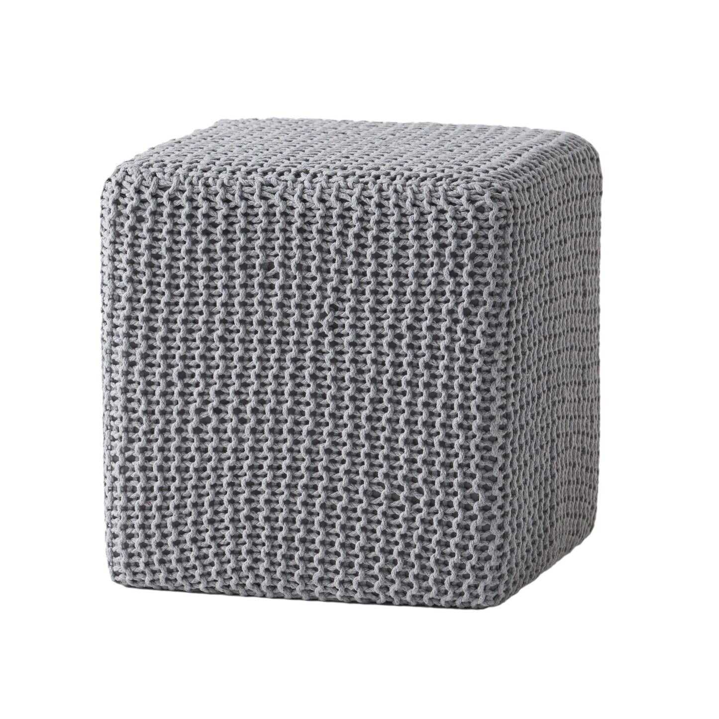 Knitted Foot Stool