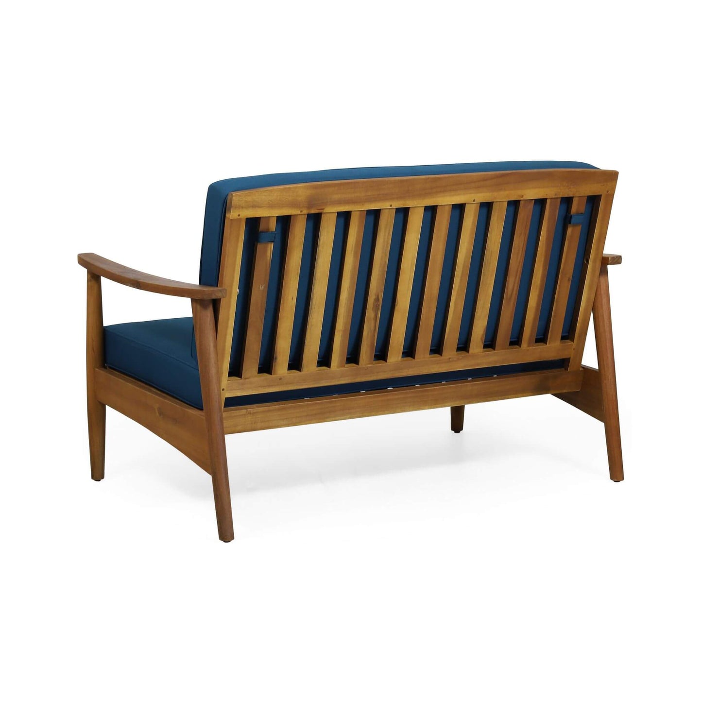 Premium 4-Piece Wooden Outdoor Patio Conversation Seating Set With Cushions (SAK31469)