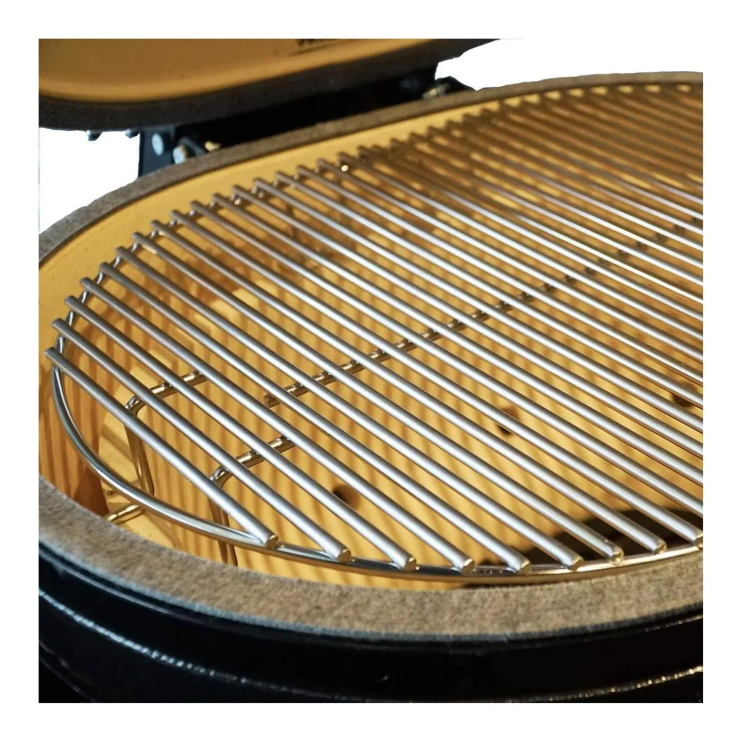 Primo Oval Large 300 Ceramic Kamado BBQ Grill W/ Stainless Steel Grates [PGCLGH] (SAK14871)
