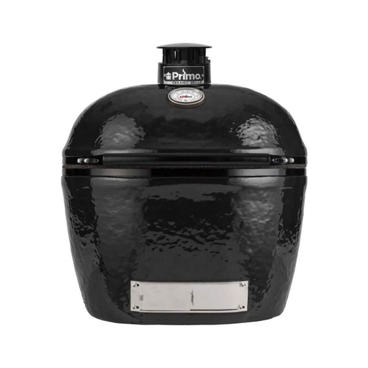 Primo Oval Large 300 Ceramic Kamado BBQ Grill W/ Stainless Steel Grates [PGCLGH] (SAK14871)