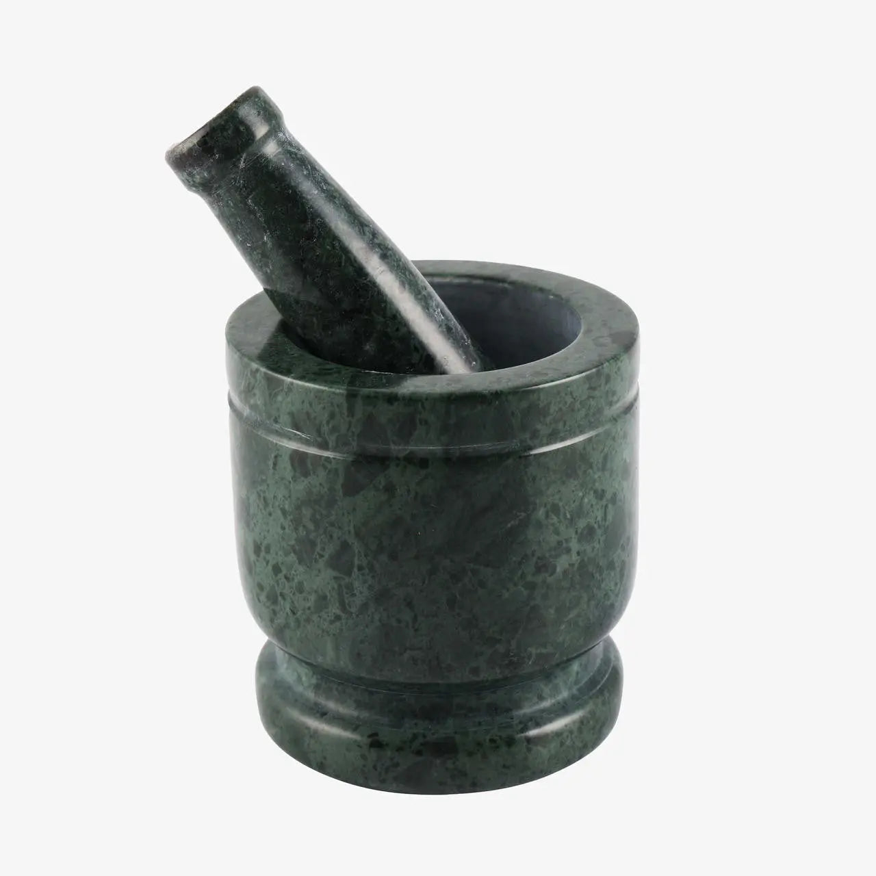 Primrose Green Marble Mortar & Pestle