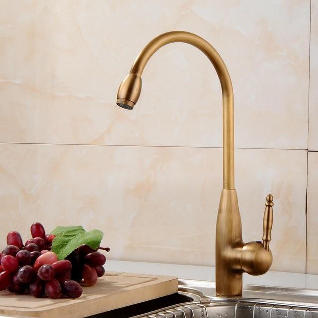Richard Swivel Spout Single-Hole Kitchen Faucet