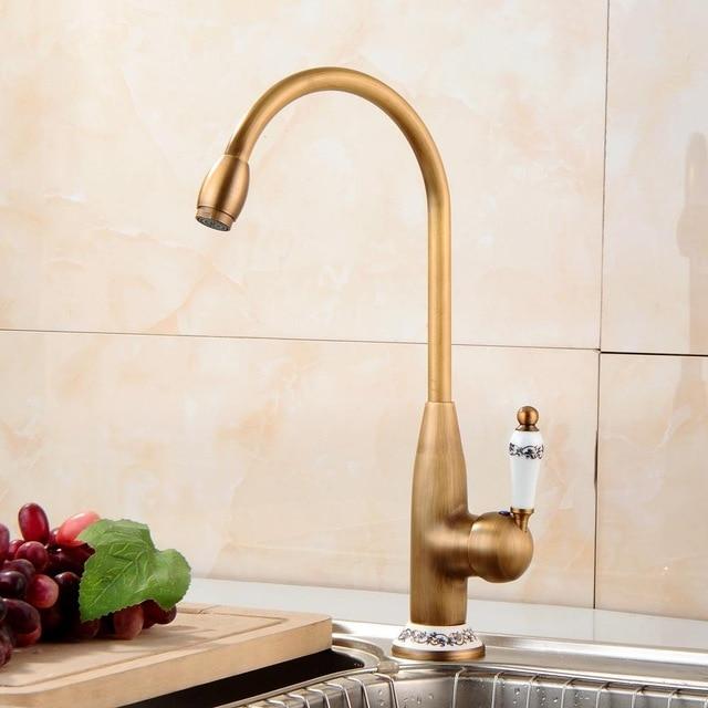 Richard Swivel Spout Single-Hole Kitchen Faucet